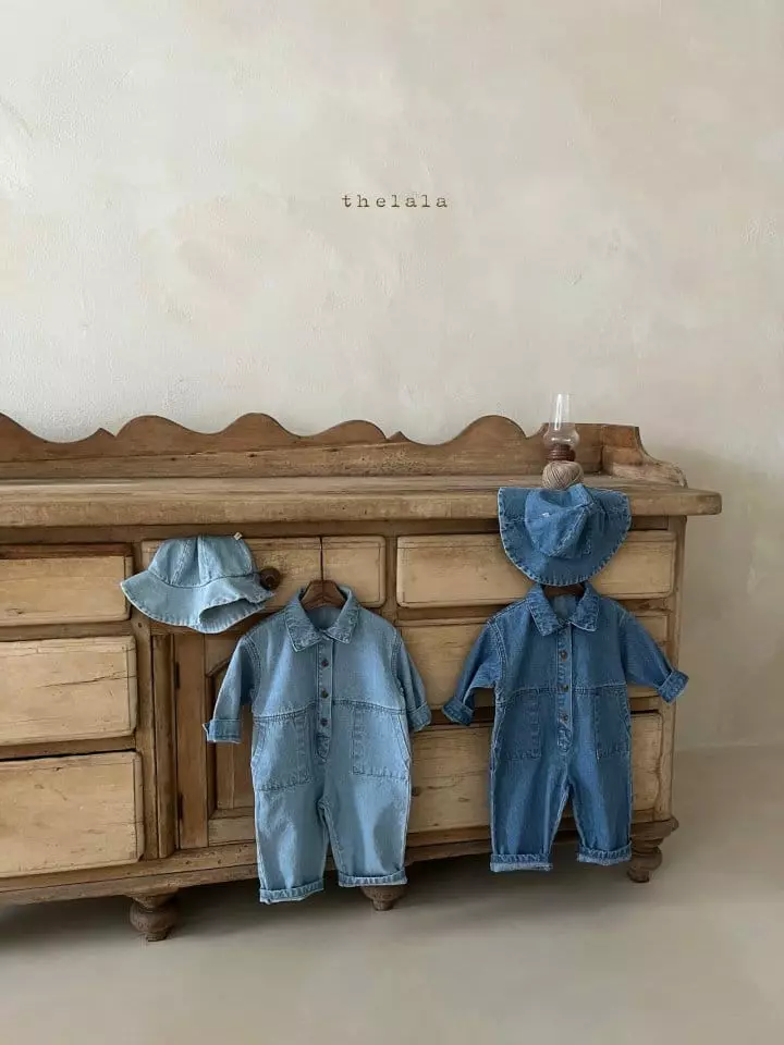 Lala - Korean Children Fashion - #prettylittlegirls - Denim Bucket Hat - 7