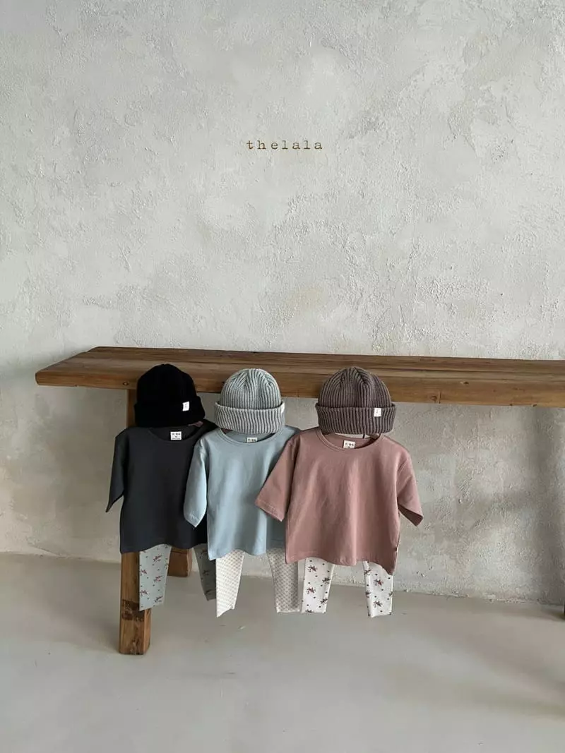 Lala - Korean Children Fashion - #prettylittlegirls - Daily Simple Tee - 7