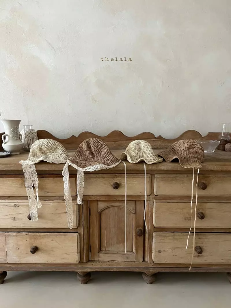 Lala - Korean Children Fashion - #prettylittlegirls - Rattan Bonnet