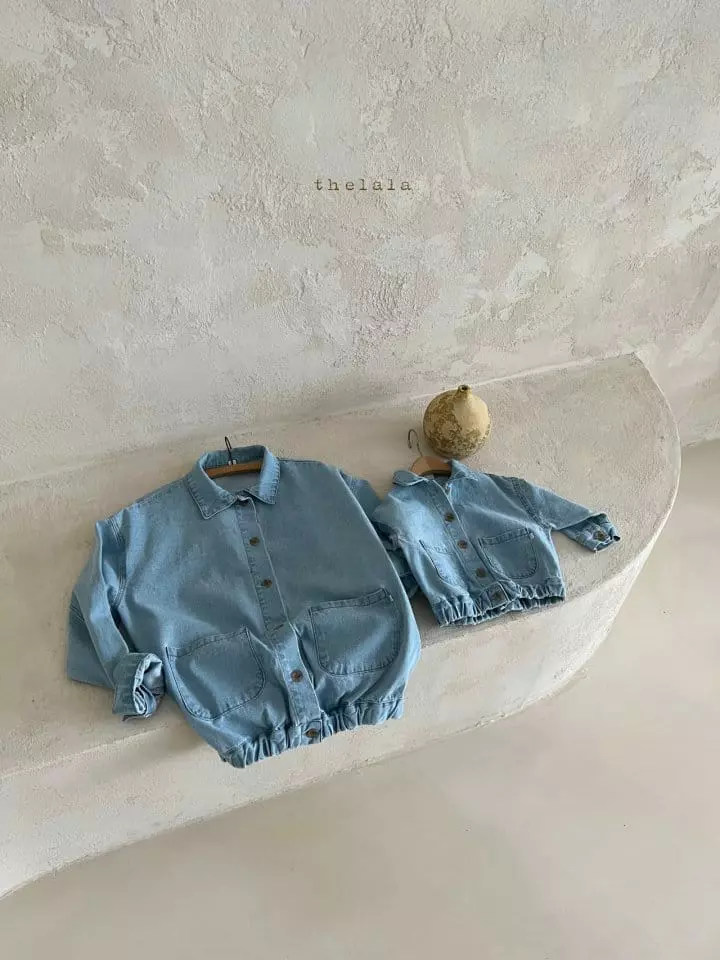 Lala - Korean Children Fashion - #todddlerfashion - Sunny Denim Jacket - 10