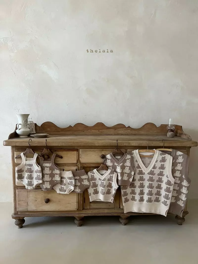Lala - Korean Women Fashion - #momslook - Mom Bear Vest - 10