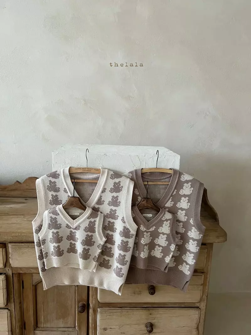 Lala - Korean Women Fashion - #momslook - Mom Bear Vest - 12