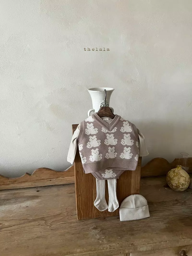 Lala - Korean Women Fashion - #momslook - Mom Bear Vest - 2