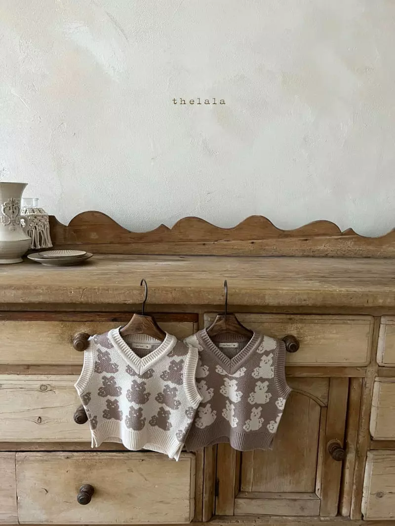 Lala - Korean Women Fashion - #momslook - Mom Bear Vest - 6
