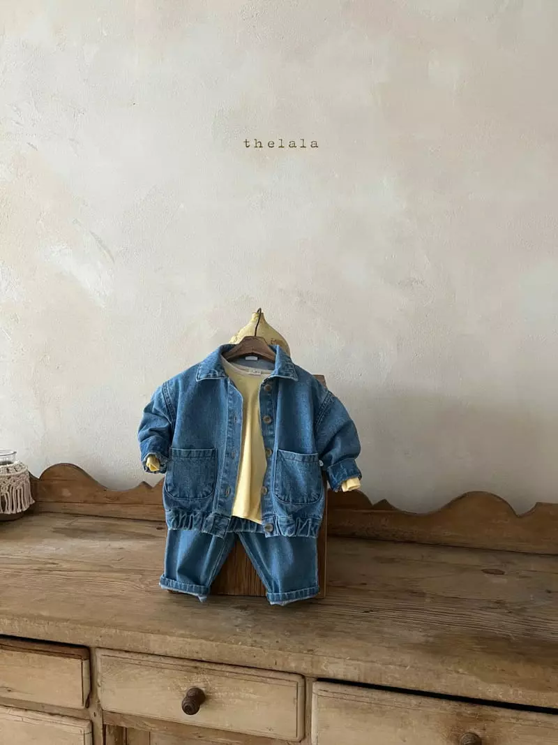 Lala - Korean Women Fashion - #momslook - Mom Sunny Denim Jacket - 7
