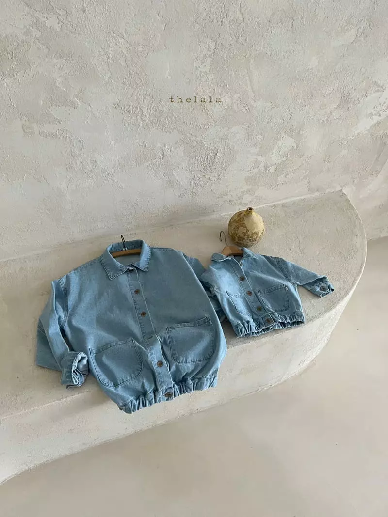 Lala - Korean Women Fashion - #momslook - Mom Sunny Denim Jacket - 9