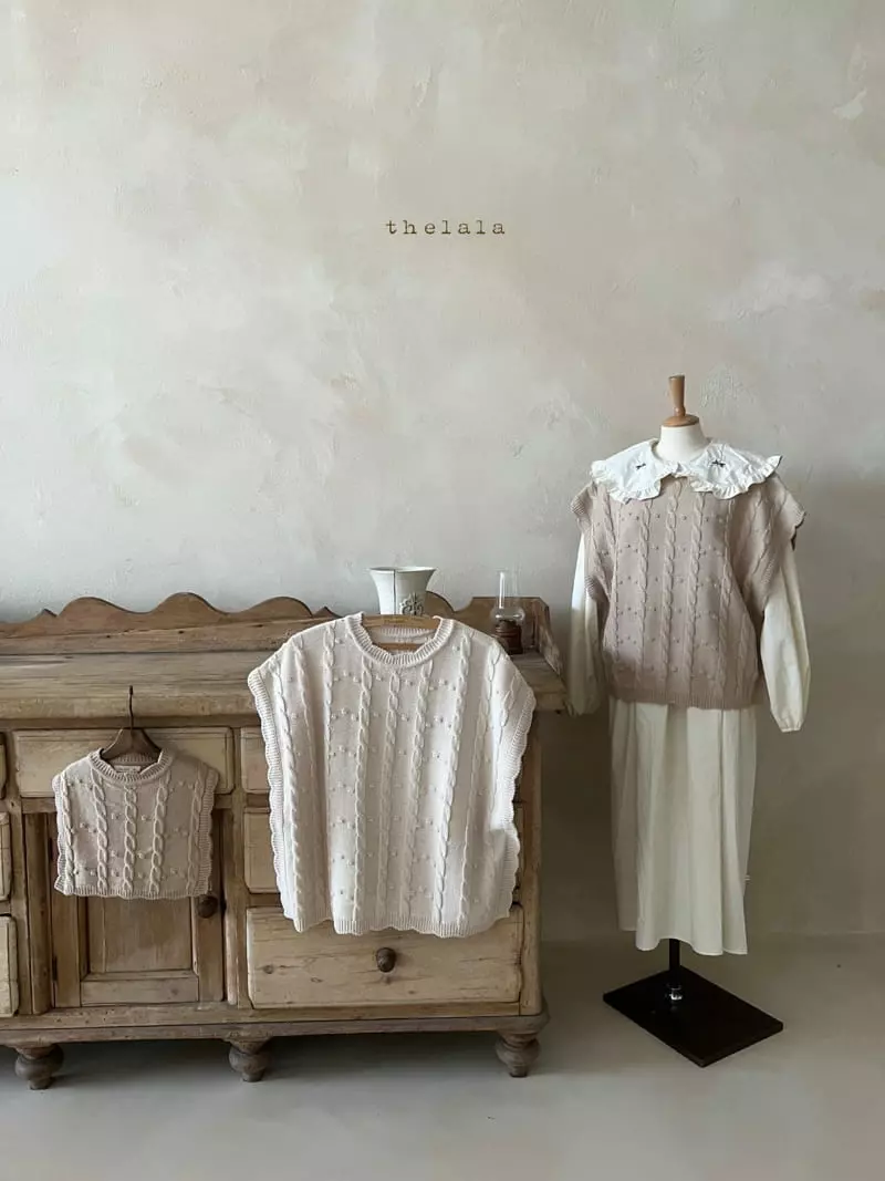 Lala - Korean Women Fashion - #womensfashion - Mom Twist Vest - 7