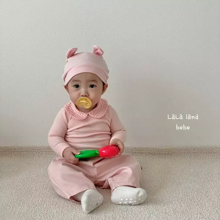 Lalaland - Korean Baby Fashion - #babyboutique - Bebe Circle Collar Tee