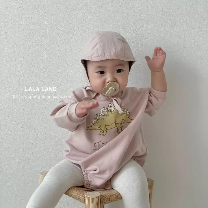 Lalaland - Korean Baby Fashion - #babyboutique - Bebe Dino Bodysuit - 8