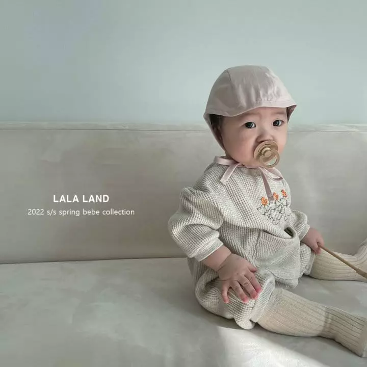 Lalaland - Korean Baby Fashion - #babyboutique - Bebe Big Pocket Bodysuit - 5