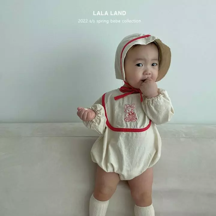 Lalaland - Korean Baby Fashion - #babyboutique - Bebe Heart Top Bottom Set - 5