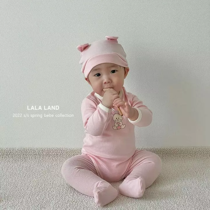 Lalaland - Korean Baby Fashion - #babyboutique - Bebe Foot Leggings - 2