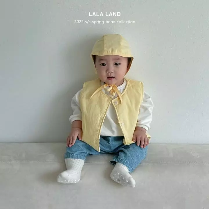 Lalaland - Korean Baby Fashion - #babyboutique - Bebe Cat Piping Tee - 4