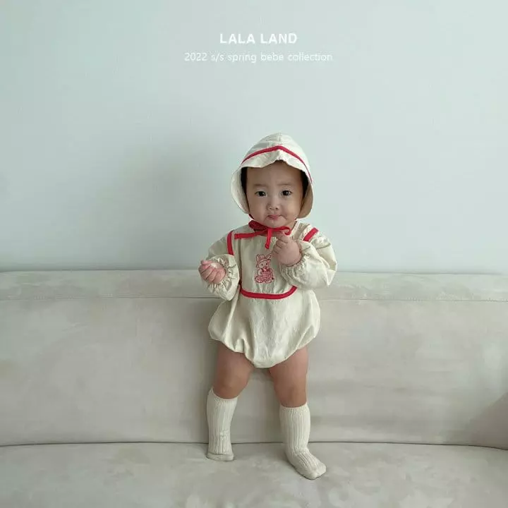 Lalaland - Korean Baby Fashion - #babyboutiqueclothing - Bebe Heart Top Bottom Set - 6