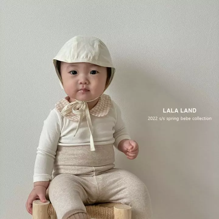 Lalaland - Korean Baby Fashion - #babyclothing - Bebe Circle Collar Tee - 3