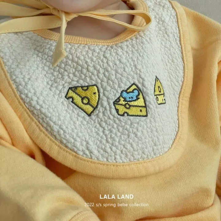 Lalaland - Korean Baby Fashion - #babyclothing - Bebe Cheese Bodysuit - 9