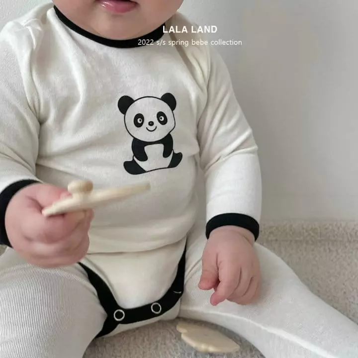 Lalaland - Korean Baby Fashion - #babyboutiqueclothing - Bebe Animal Ears Bodysuit with Hat - 4