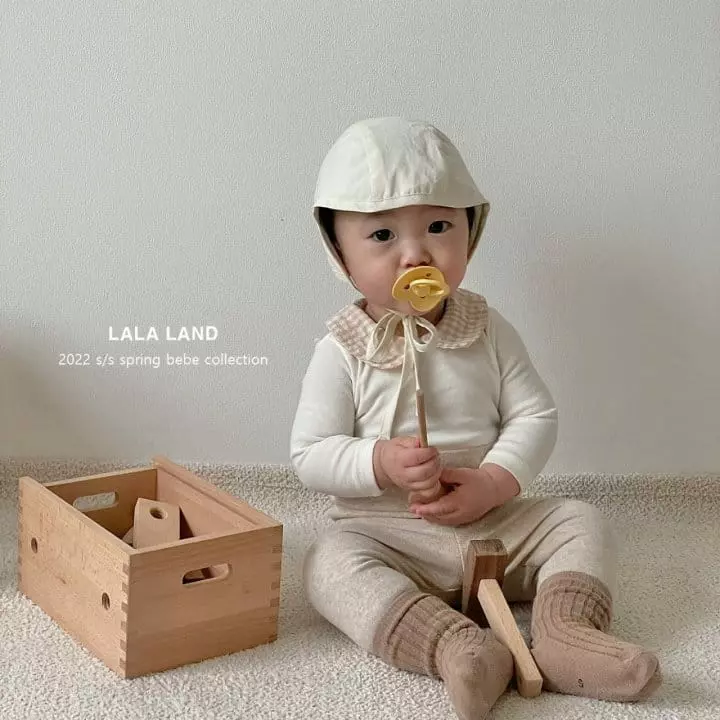 Lalaland - Korean Baby Fashion - #babyclothing - Bebe Circle Collar Tee - 4