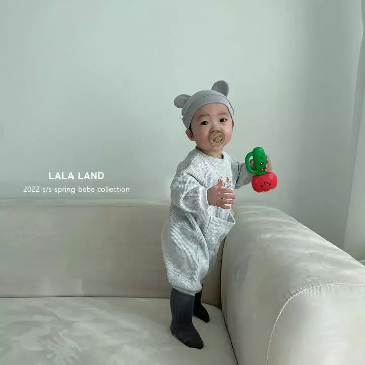 Lalaland - Korean Baby Fashion - #babyfashion - Bebe Big Pocket Bodysuit - 9