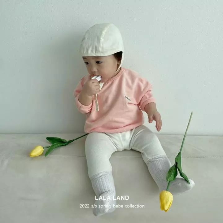 Lalaland - Korean Baby Fashion - #babyfever - Bebe Cat Piping Tee - 7