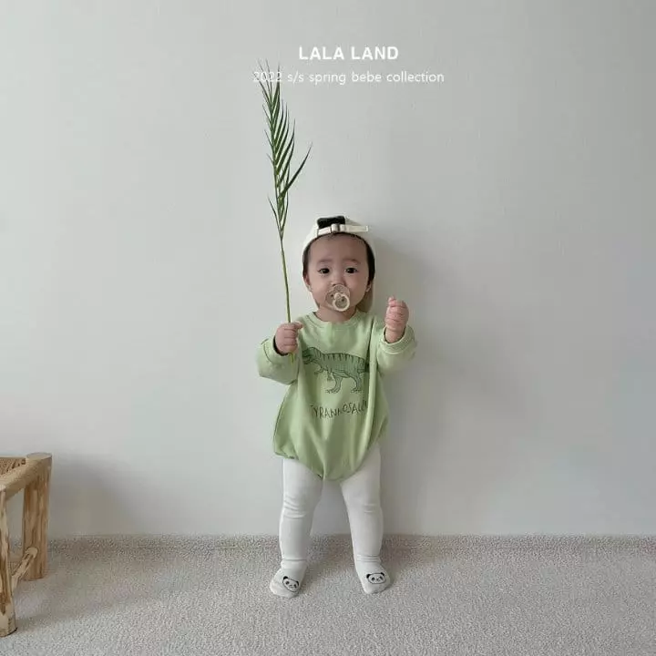 Lalaland - Korean Baby Fashion - #babyfever - Bebe Dino Bodysuit - 12