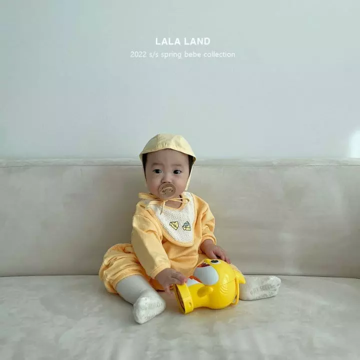 Lalaland - Korean Baby Fashion - #babyfever - Bebe Cheese Bodysuit - 11