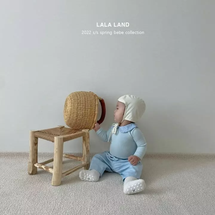 Lalaland - Korean Baby Fashion - #babygirlfashion - Bebe Circle Collar Tee - 6