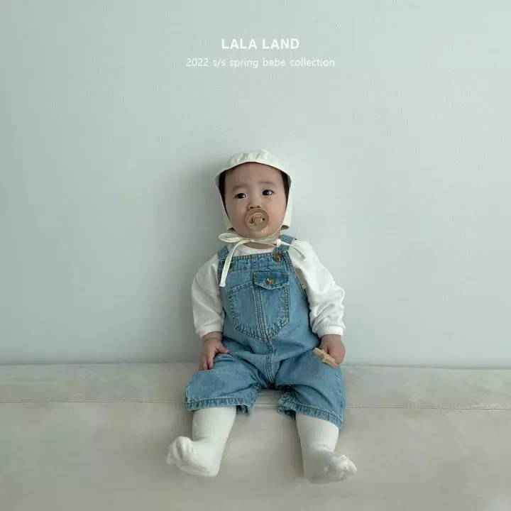 Lalaland - Korean Baby Fashion - #babylifestyle - Ebbe Tebi Dungarees