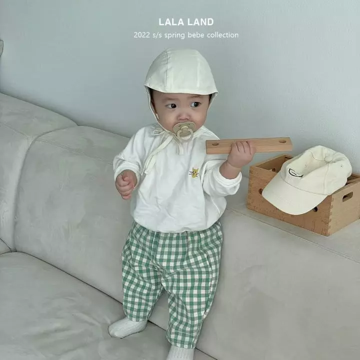 Lalaland - Korean Baby Fashion - #babyoninstagram - Bebe Cat Piping Tee - 10