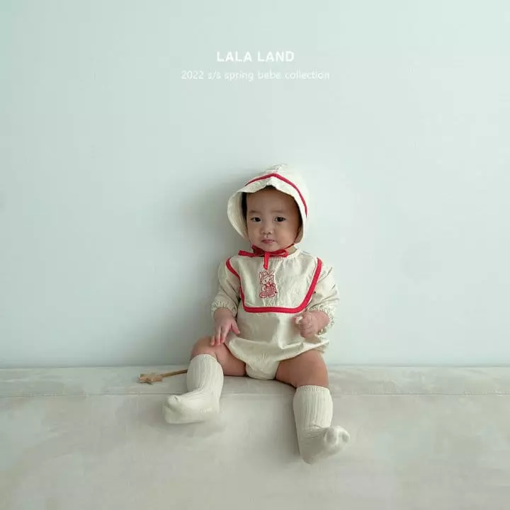 Lalaland - Korean Baby Fashion - #babyoninstagram - Bebe Heart Top Bottom Set - 12