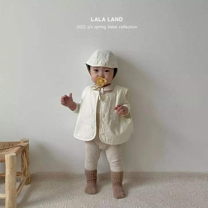 Lalaland - Korean Baby Fashion - #babyootd - Bebe Stomach Leggings - 5