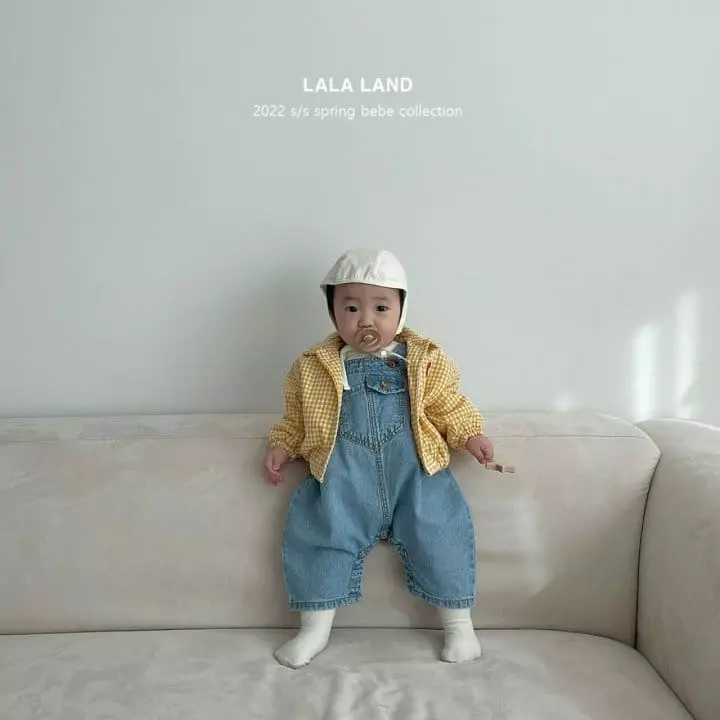 Lalaland - Korean Baby Fashion - #babyoutfit - Ebbe Tebi Dungarees - 5