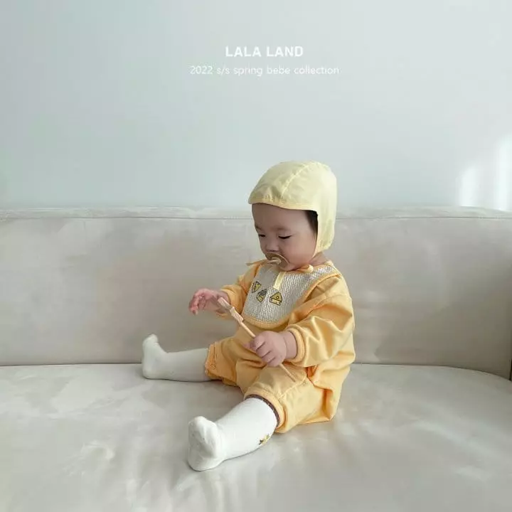 Lalaland - Korean Baby Fashion - #babyoutfit - Bebe Cheese Bodysuit - 2