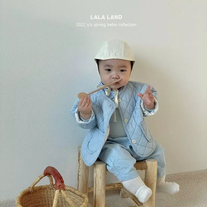 Lalaland - Korean Baby Fashion - #babywear - Bebe Circle Collar Tee - 12
