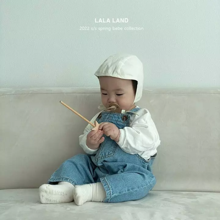 Lalaland - Korean Baby Fashion - #onlinebabyboutique - Ebbe Tebi Dungarees - 7