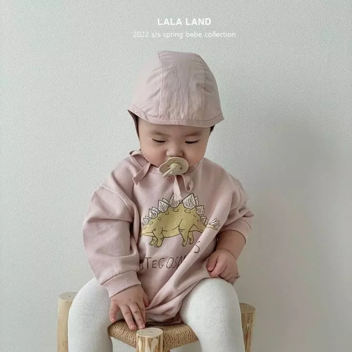 Lalaland - Korean Baby Fashion - #onlinebabyboutique - Bebe Dino Bodysuit - 5