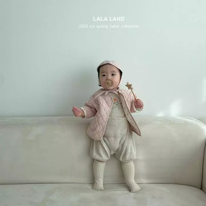 Lalaland - Korean Baby Fashion - #onlinebabyboutique - Bebe Big Pocket Bodysuit - 3