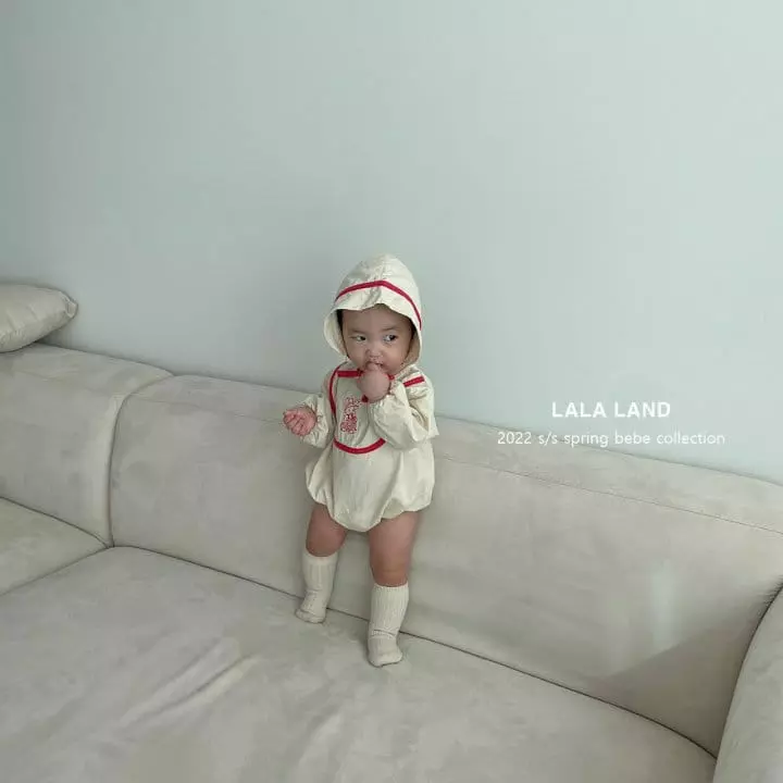 Lalaland - Korean Baby Fashion - #onlinebabyboutique - Bebe Heart Top Bottom Set - 2