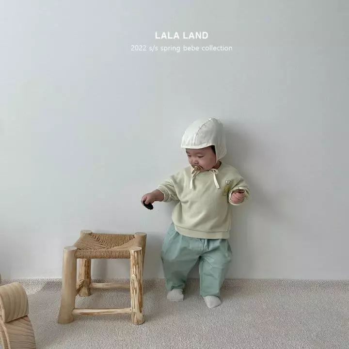 Lalaland - Korean Baby Fashion - #onlinebabyboutique - Ebbe Smile Sweatshirt - 4