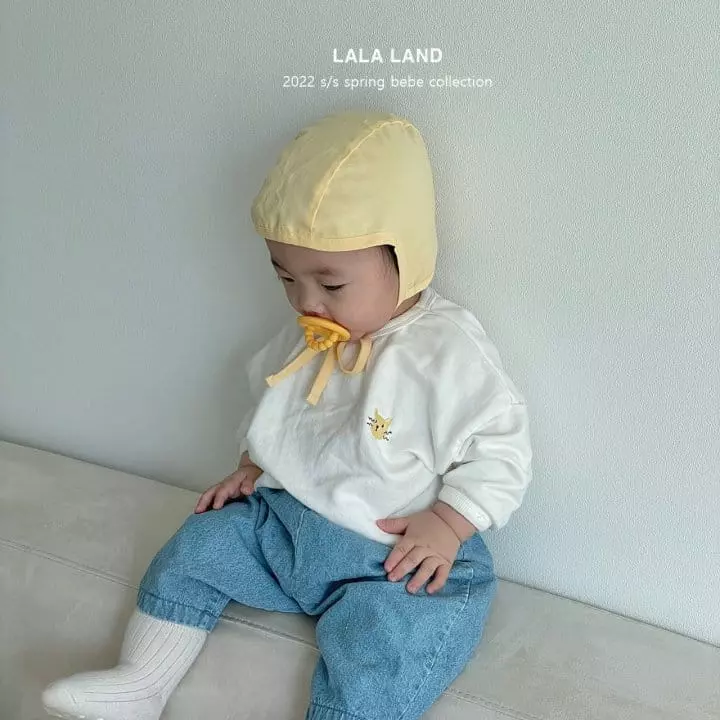 Lalaland - Korean Baby Fashion - #onlinebabyshop - Bebe Cat Piping Tee