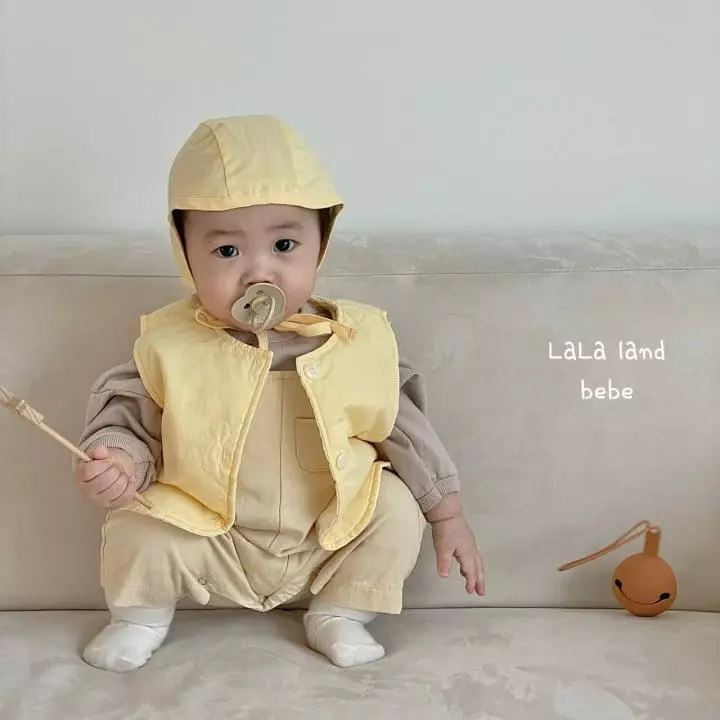 Lalaland - Korean Baby Fashion - #onlinebabyshop - Bebe Smart Dungarees - 7