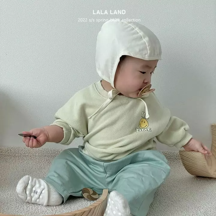 Lalaland - Korean Baby Fashion - #smilingbaby - Ebbe Smile Sweatshirt - 5
