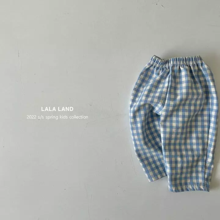 Lalaland - Korean Children Fashion - #Kfashion4kids - Check Pants - 10