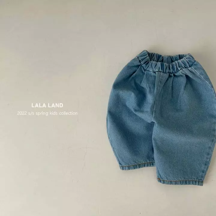 Lalaland - Korean Children Fashion - #Kfashion4kids - Lala Baggy Jeans - 5