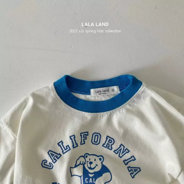 Lalaland - Korean Children Fashion - #Kfashion4kids - Football Color Tee - 8