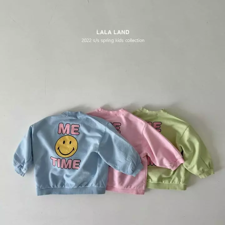 Lalaland - Korean Children Fashion - #Kfashion4kids - Smile Sweatshirt - 6
