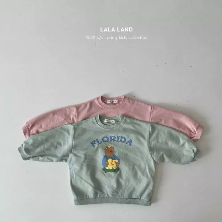 Lalaland - Korean Children Fashion - #kidzfashiontrend - Florida Sweatshirt - 4