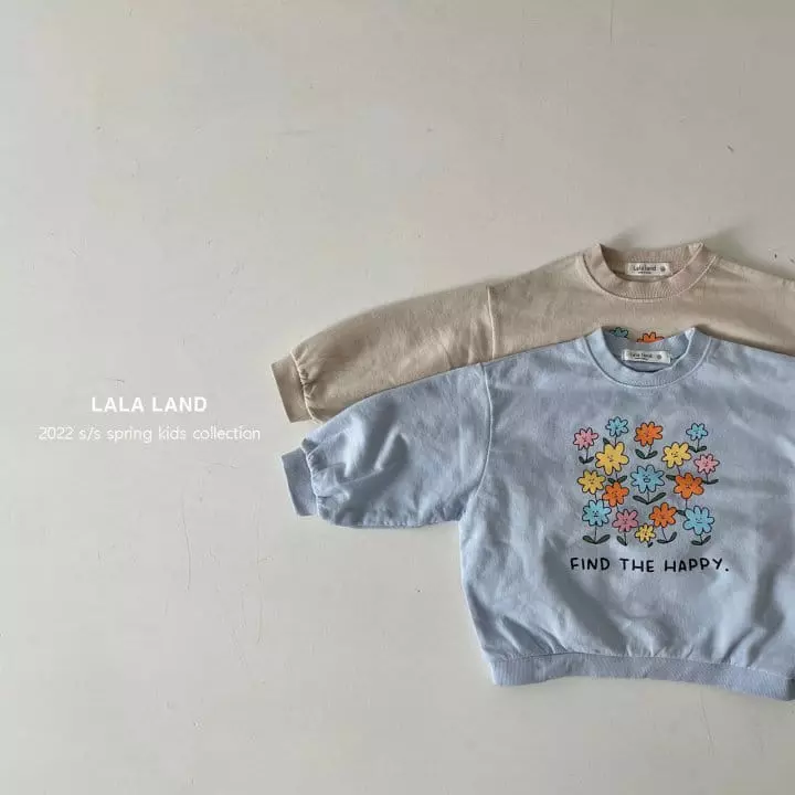 Lalaland - Korean Children Fashion - #Kfashion4kids - Flower Sweatshirt - 3