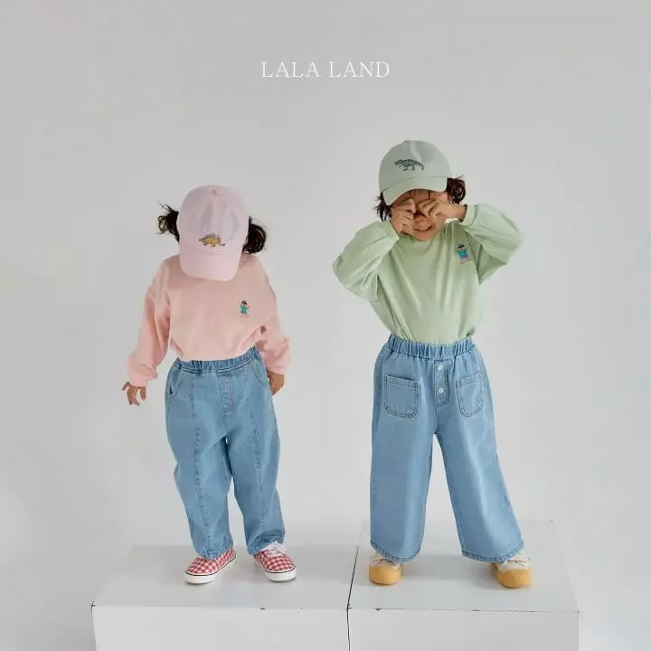 Lalaland - Korean Children Fashion - #childofig - Front Slit Jeans - 12