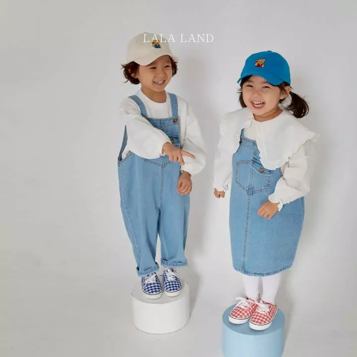 Lalaland - Korean Children Fashion - #childofig - Tebi Dungarees Pants - 9